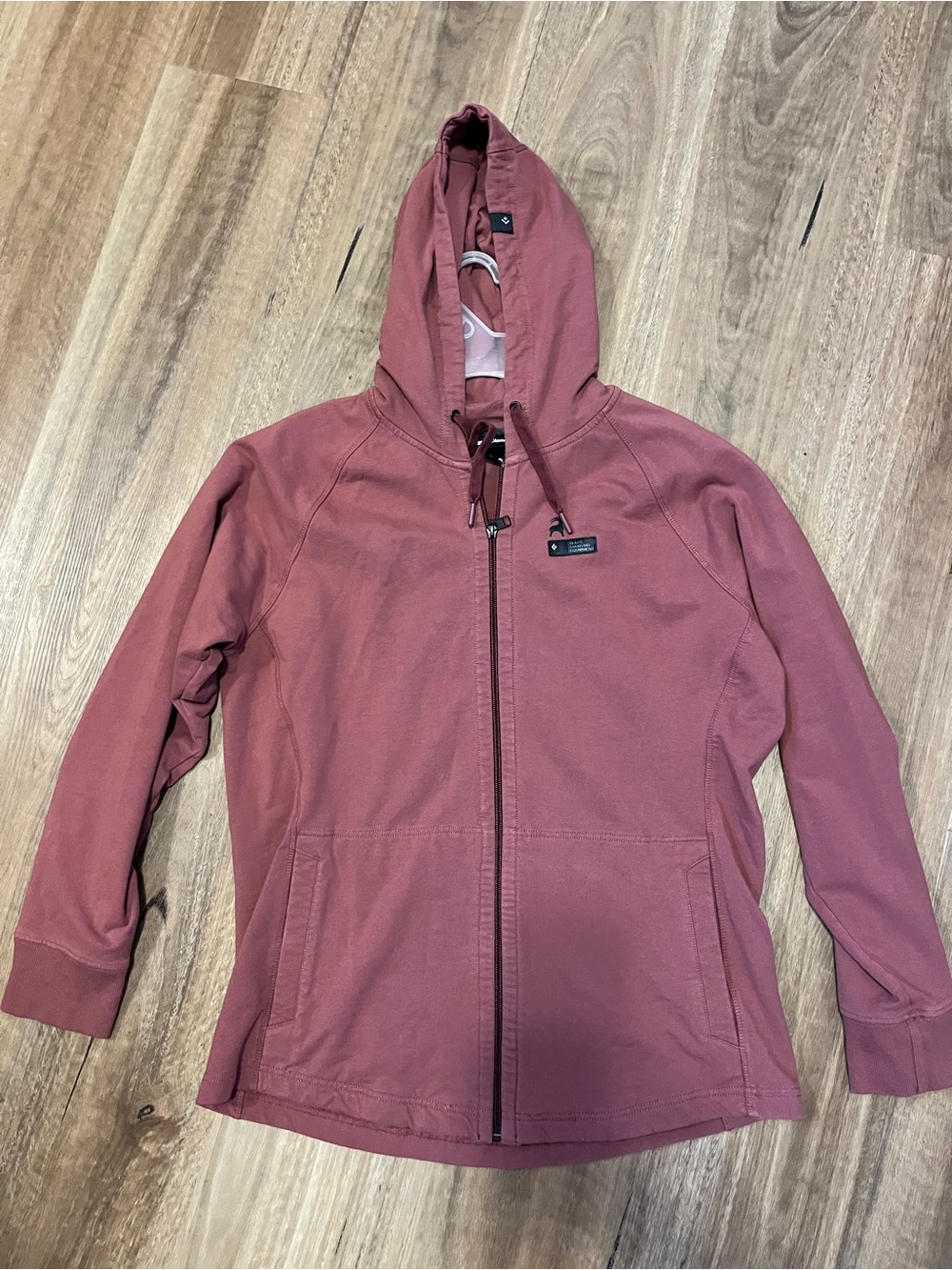 Black Diamond Hoodie with Logo, large
